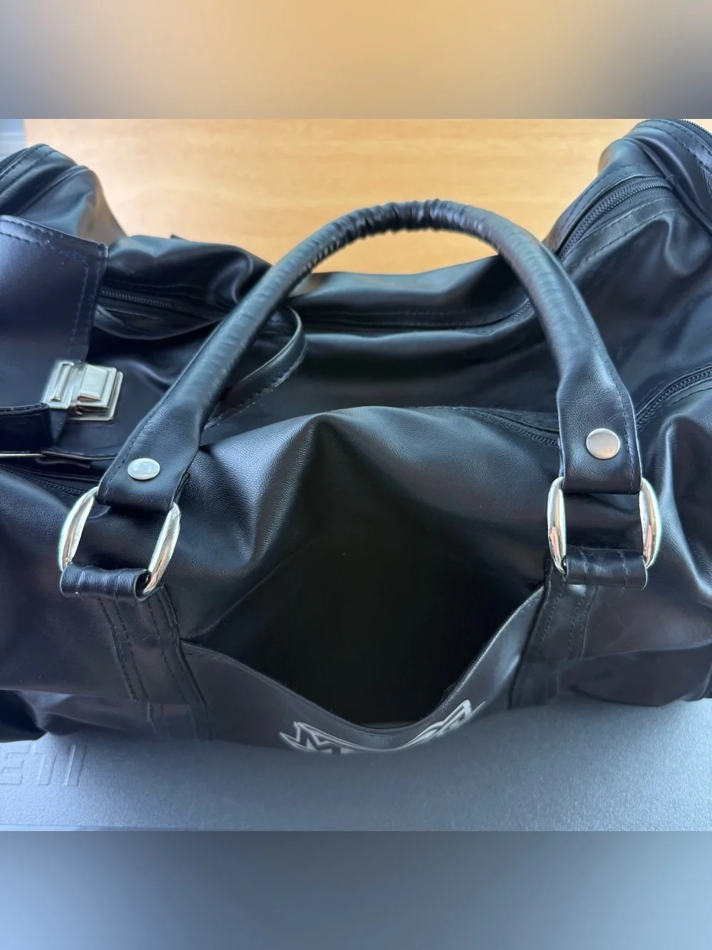 VTG 90s The Strokes Band Magna Cigarettes RJ Reynolds Tobacco Travel Duffel Bag